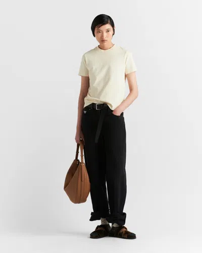 Prada Jersey In Neutral