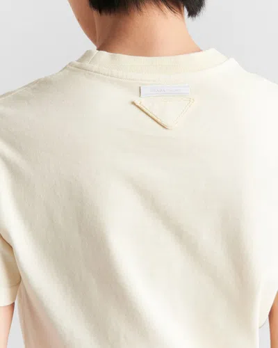 Prada Jersey In Neutral