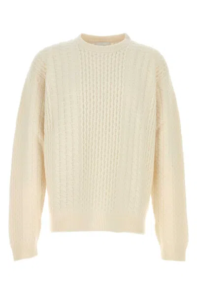 Prada White Wool Sweater In Neutral