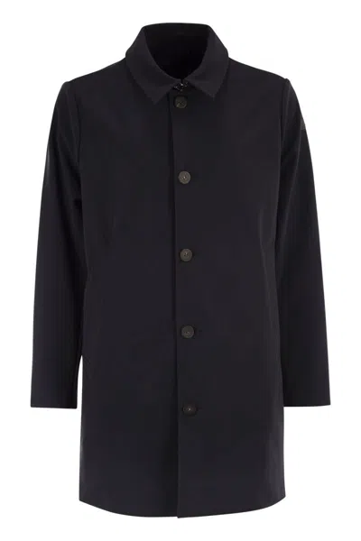 Rrd Technical Fabric Coat In Blue