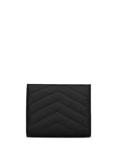 Saint Laurent Cassandre Matelassé Multifold Wallet