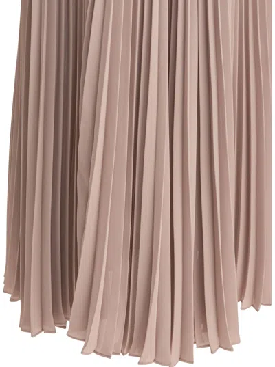 Semper Grey Polyester Skirt In Neutral