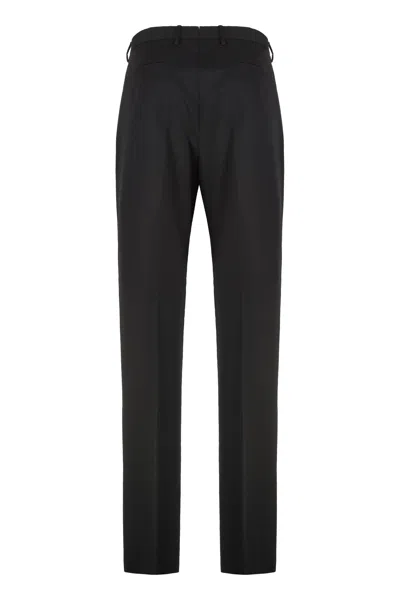 Slowear Cotton Trousers In Black