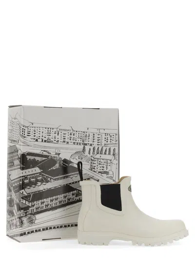 Superga Rubber Boot In White