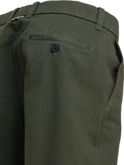 Thom Browne Functional Cargo Trousers Featuring Pockets In Green