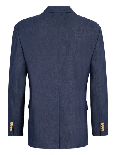 Dsquared2 Double-breasted Blazer In Blue