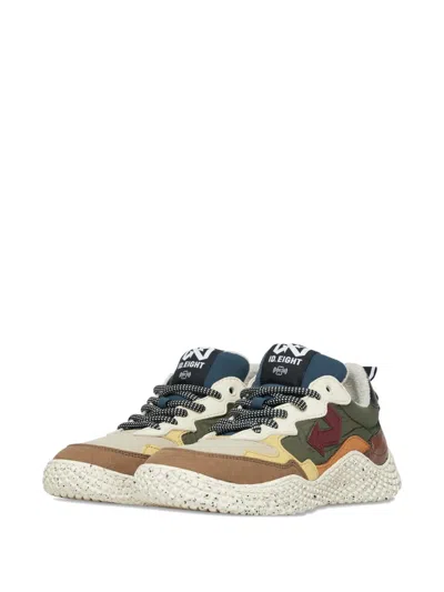 Id.eight Hana Arrow-detail Sneakers In Multi