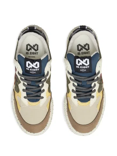 Id.eight Hana Arrow-detail Sneakers In Multi