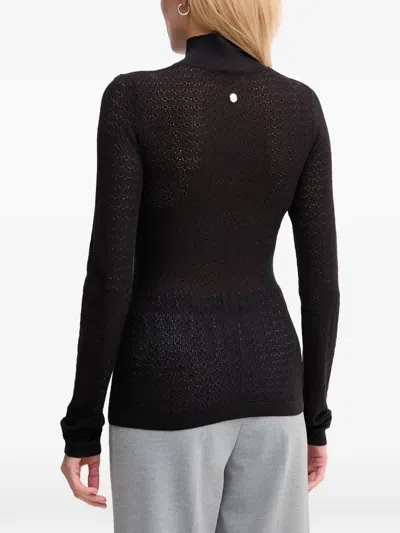Joop Kanni Turtleneck Long-sleeve Sweater In Black