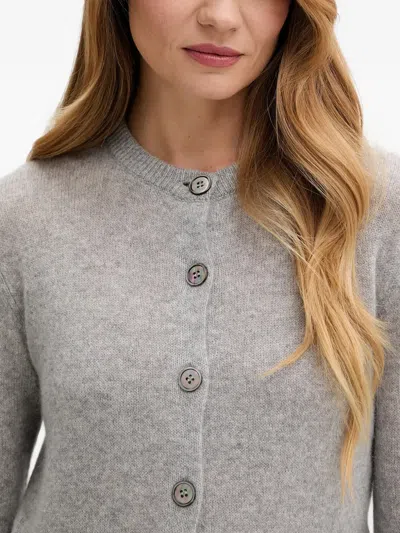 Joop Button-down Cardigan In Gray