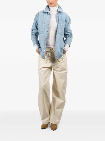 Dl1961 Denim Overshirt In Blue
