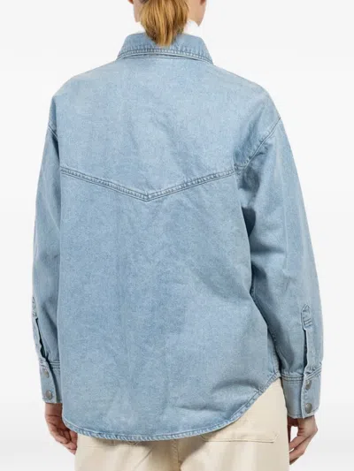 Dl1961 Denim Overshirt In Blue