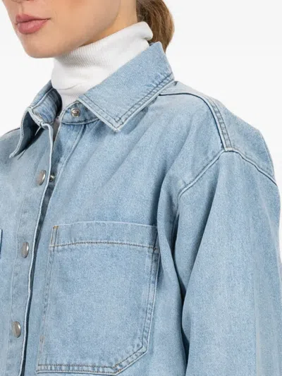 Dl1961 Denim Overshirt In Blue