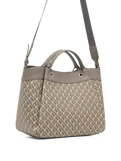 Armani Exchange Allover-pattern Tote Bag In Multi