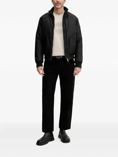 Colmar Zip-up Collar Jacket In Black