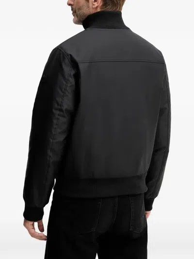 Colmar Zip-up Collar Jacket In Black