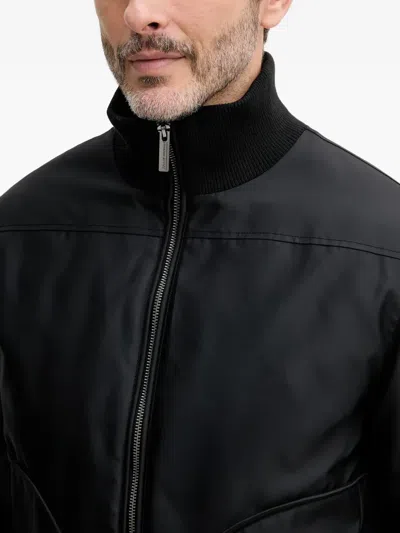 Colmar Zip-up Collar Jacket In Black