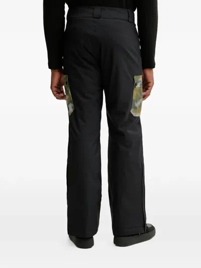 Colmar Patch-pocket Slit Ski Pants In Black