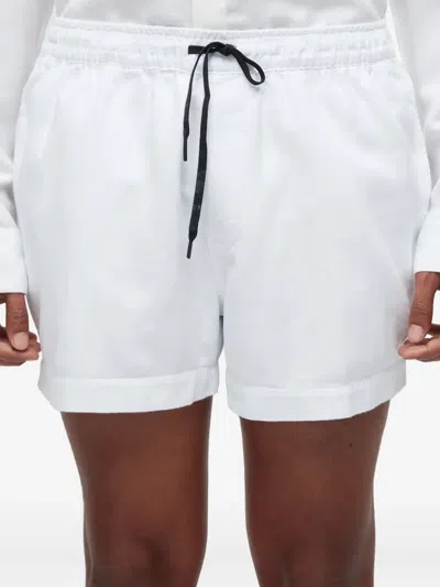 Osklen Drawstring Shorts In White