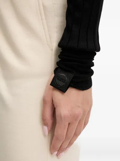 Colmar Turtleneck Ribbed Sweater In Black