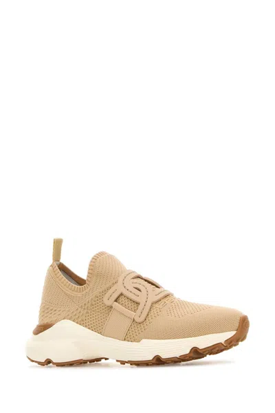 Tod's Kate Sneakers In Technical Fabric In Neutral