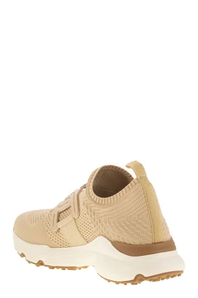 Tod's Kate Sneakers In Technical Fabric In Neutral
