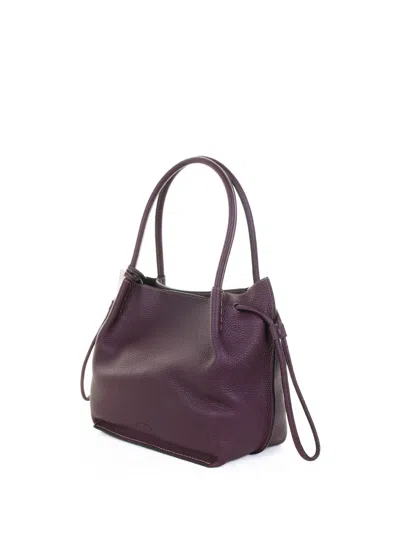 Tod's Medium Bucket Bag Brown In Cowhide, Drawstring Closure With Magnets, Removable T Timeles In Brown