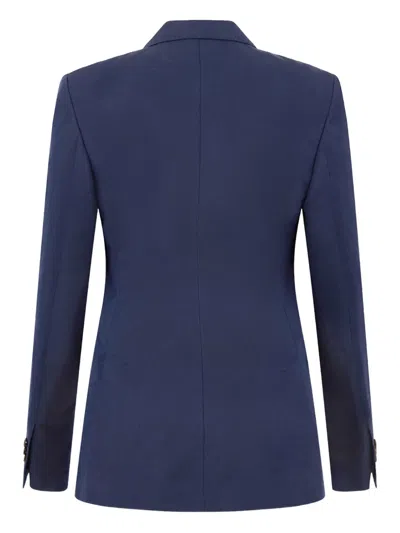Dsquared2 Button-fastening Blazer In Blue