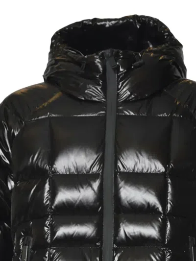 Dsquared2 3d Down Jacket In Nylon Trapuntato Urban-street Relaxed-fit Jacket In Black