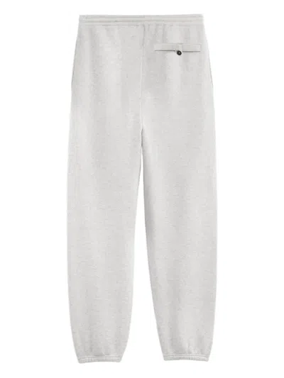 Jacquemus Torneo Drawstring Elasticated Trousers In Gray