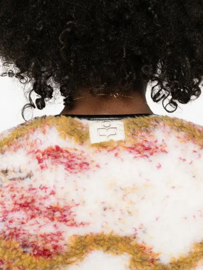 Isabel Marant Étoile Umala Button Trimmed Jacket In Pink