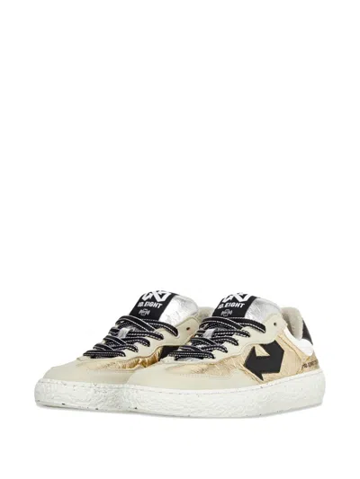 Id.eight Uriduri Arrow-detail Sneakers In Multi