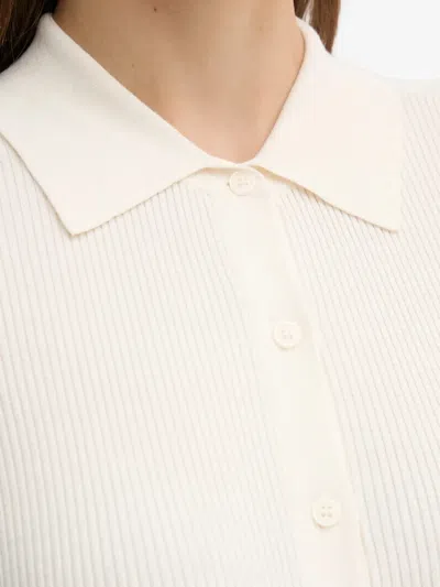 Joop Kalili Half-button Polo Top In White