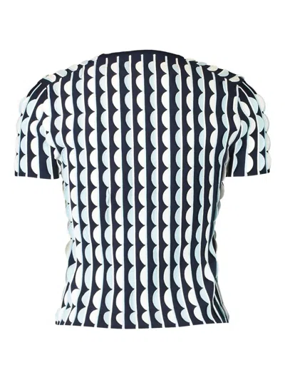 Simkhai Kendra Patterned T-shirt In Multi