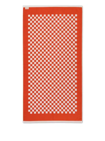 Baina Roman Pool Towel In Red