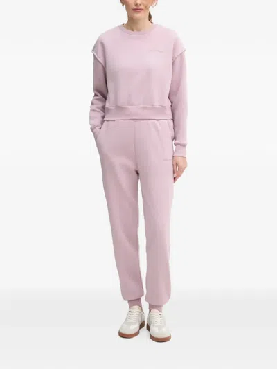 Colmar Drawstring Track Pants In Pink
