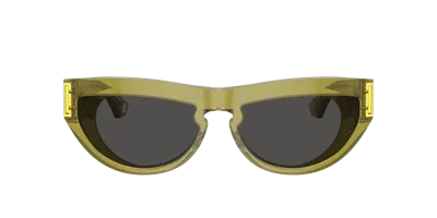 Burberry Cat Eye Sunglasses 0 Be4422 U 411887 In 411887 Green