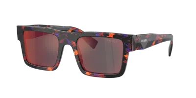 Prada Man Sunglass Pr 19ws In Brown