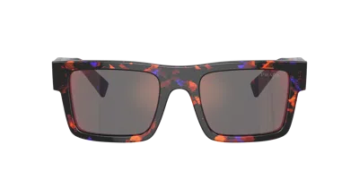 Prada Man Sunglass Pr 19ws In Brown