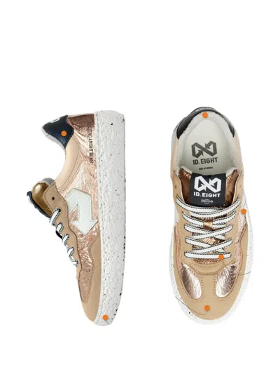 Id.eight Uriduri Arrow-detail Sneakers In Neutral