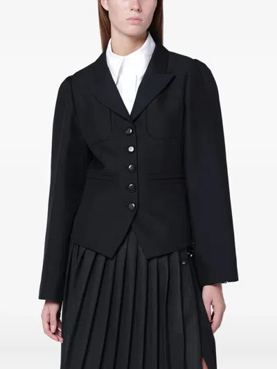 单排扣西装夹克