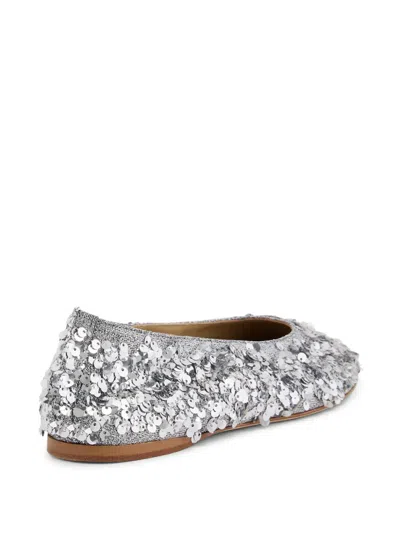 亮片缀饰芭蕾平底鞋