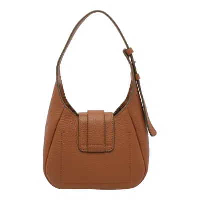 Hogan Hoket Adjustable-handle Shoulder Bag In Brown