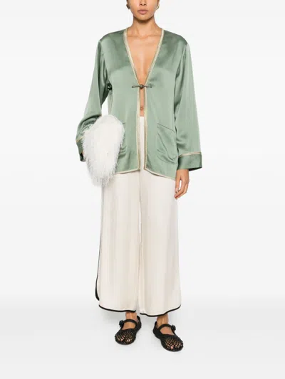 Forte Forte Cropped Trousers In White