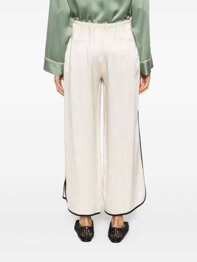 Forte Forte Cropped Trousers In White