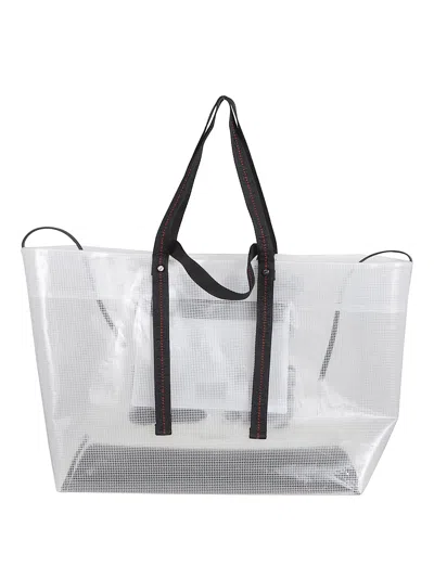 Off-white Heritage Day Off Tote Ripstop In Pink