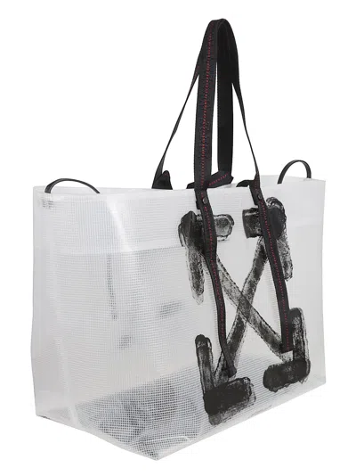 Off-white Heritage Day Off Tote Ripstop In Pink