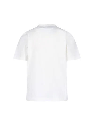 Burberry Ekd T-shirt In White
