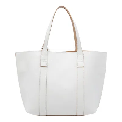 Hogan Script Shopping Tote Bag Top Handles Strap In Pattern