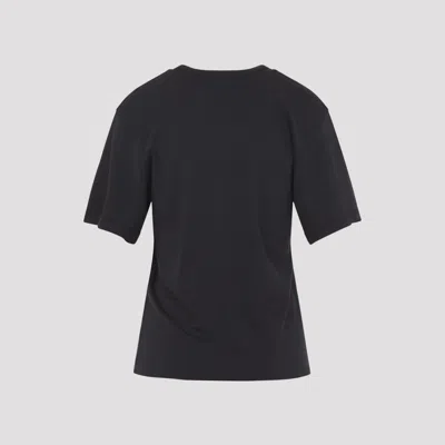 Lemaire Basic Crewneck T-shirt In Black